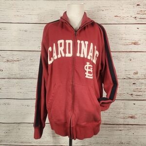St. Louis Cardinals Banner Supply Co. Track Jacket Zip Up Men’s XL Unisex